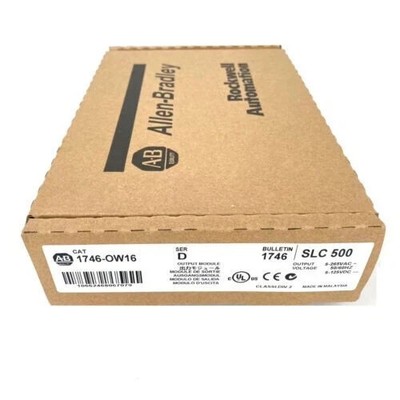 Neu Allen Bradley 1746-OW16 SLC 500 Ser D SPS Ausgangsmodul