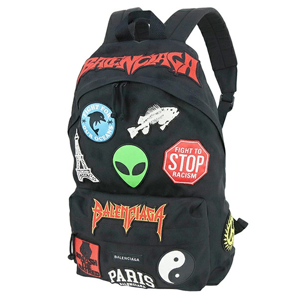 Balenciaga Backpack Explorer Animated Patch Distr… - image 1