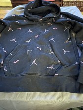 Air Jordan Big Boys Jumpman Logo Sport Therma Full-Zip Sweatshirt Size M Gym Red