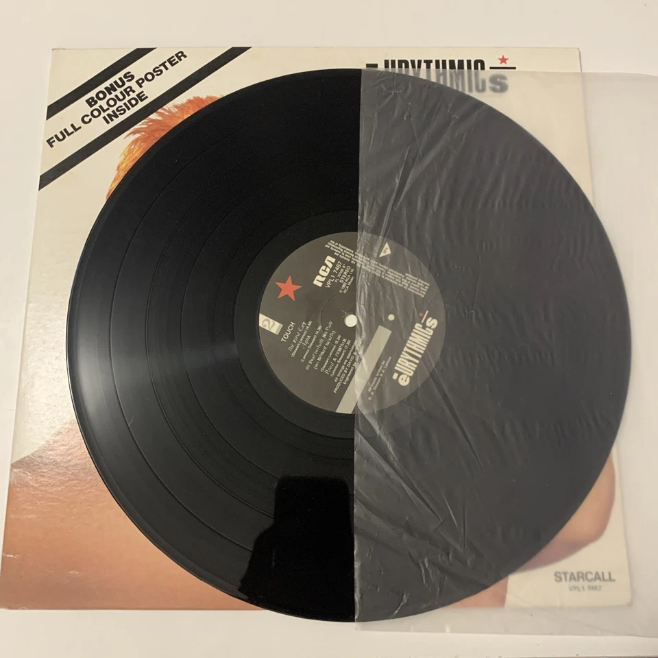 Eurythmics - Touch - vintage gatefold vinyl record lp - Image 4 of 4