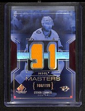 2025-26 SP Game Used NHL Masters Game Used Steven Stamkos /199
