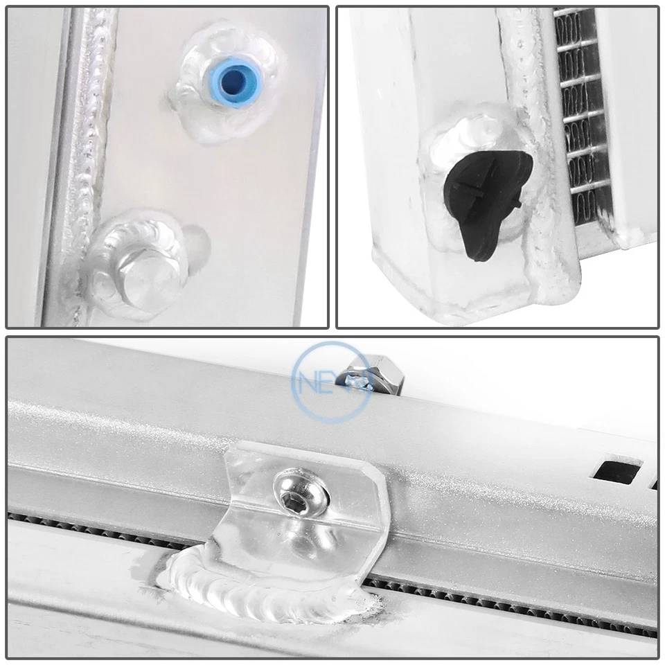 Radiador de refrigeración de 3 filas para Camaro Camaro Buick 78-87 + repuesto de cubierta de ventilador de 12 V Foto 4 de 4