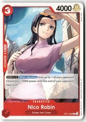 Nico Robin OP11-009 A Fist of Divine Speed Common