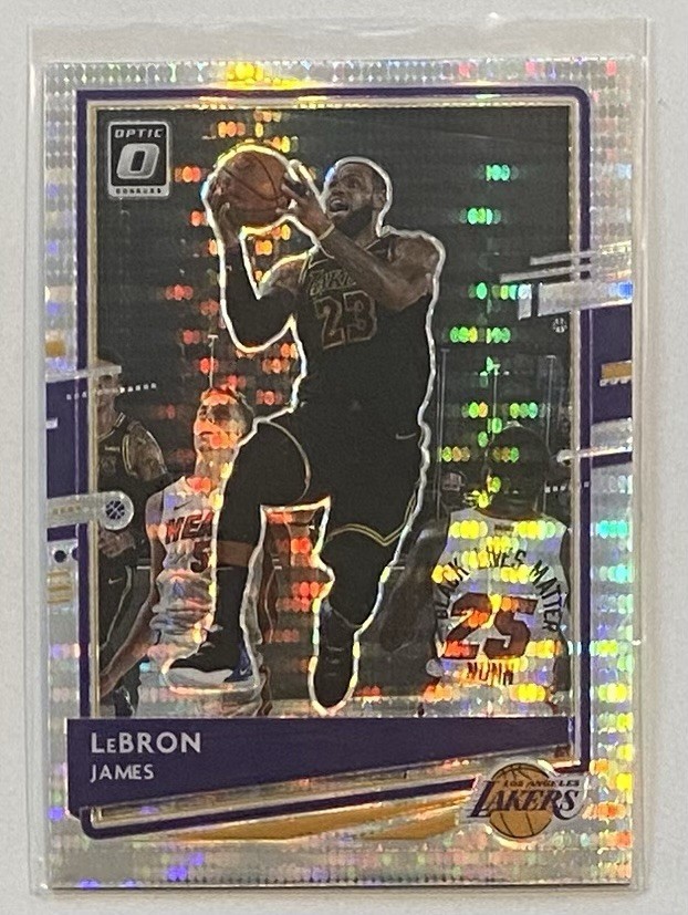 2020-21 Panini Donruss Optic Pulsar Prizm LeBron James #13