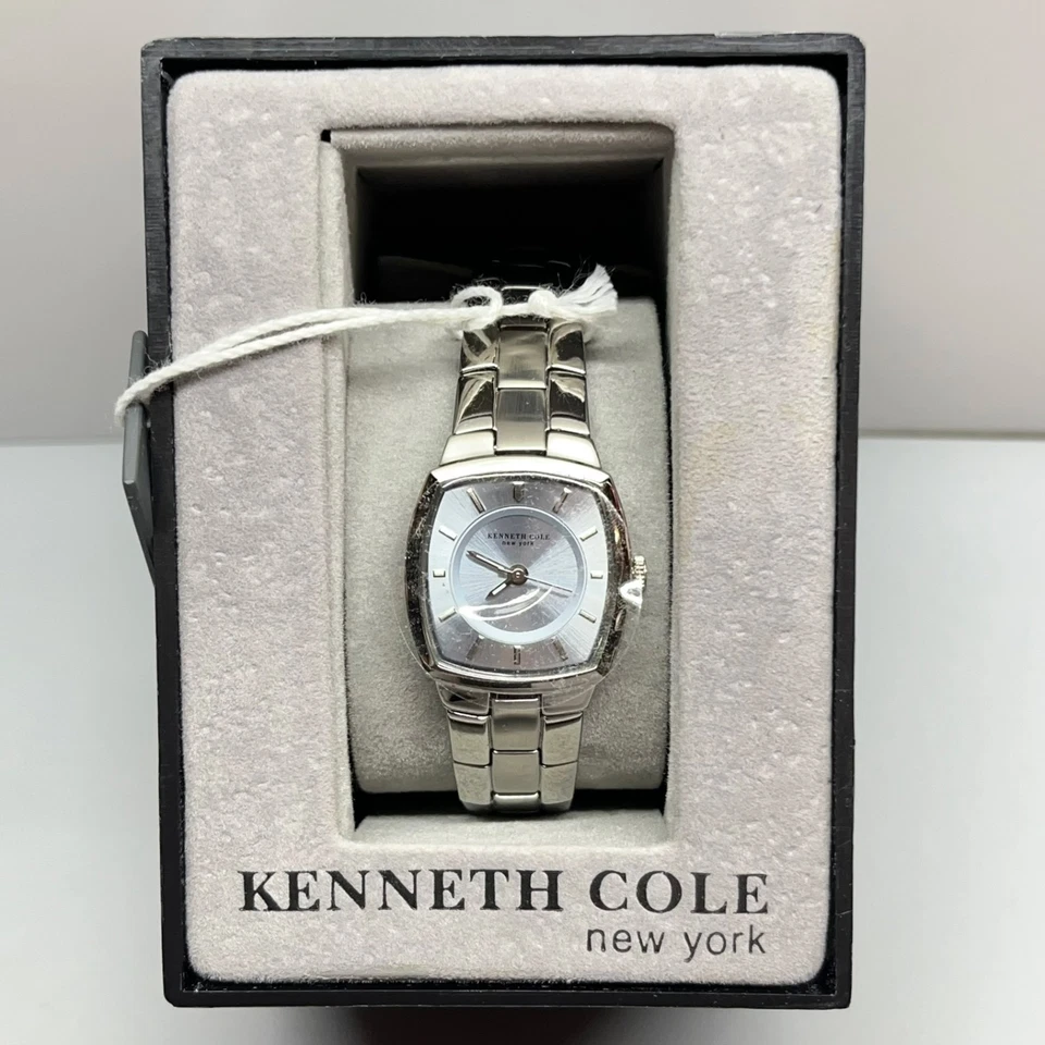 NEW Kenneth Cole New York Reaction Light Blue Women's Watch Stainless Steel +Box - Image 4 of 4