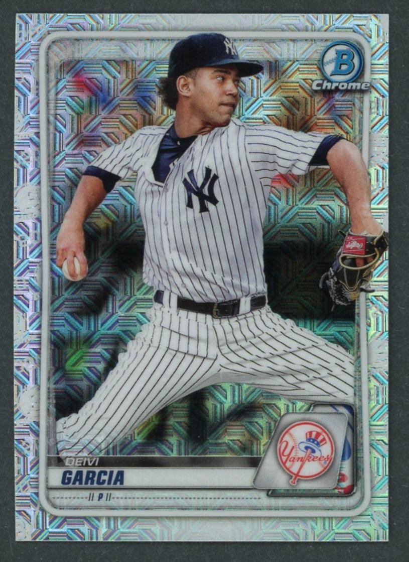 2020 Bowman Deivi Garcia Chrome Prospects Mojo Refractor #BCP-125 Yankees