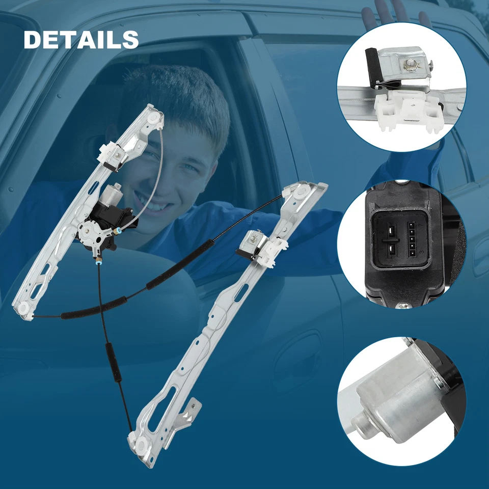 Motor elevador de ventana eléctrico delantero izquierdo/trasero derecho para Mazda CX-7 2007-2012 Foto 4 de 4