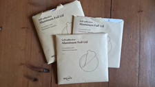 200 + 16 (216) Recaps adhesive aluminium 62mm foil lids, Nespresso Vertuo pods