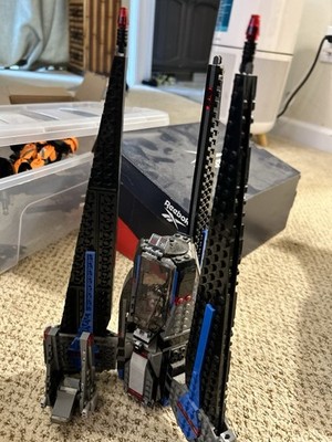 LEGO StarWars built lego set (75185) W Mini Skylo Rens Command Shuttle READ DESC
