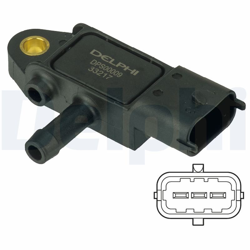 SENSOR EXHAUST PRESSURE DPS00009 FOR D13A 1.2L 4cyl