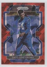 2021 Panini Prizm Rookie Red Ice Prizm Dayo Odeyingbo #387 0fp5