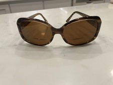 Juicy Couture Sunglasses Women JU503SSAM Brown Gold 56-16-130 NWOT