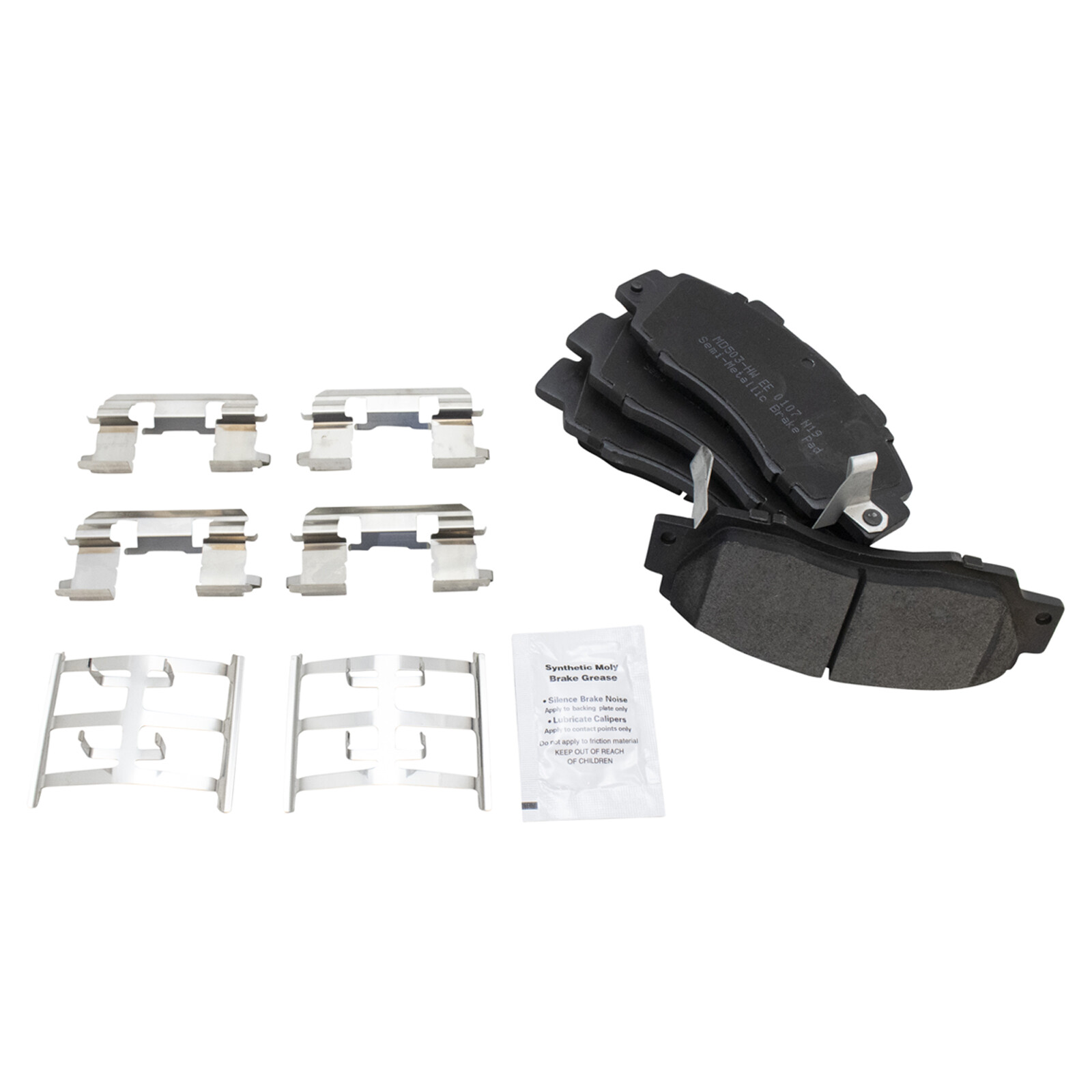 Front Disc Brake Pad Set for Acura NSX CL Integra Honda Accord