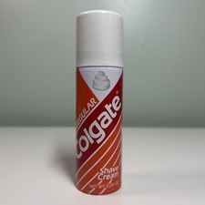 Vintage Colgate Shave Cream Vintage Used Almost Full 2.25 Oz