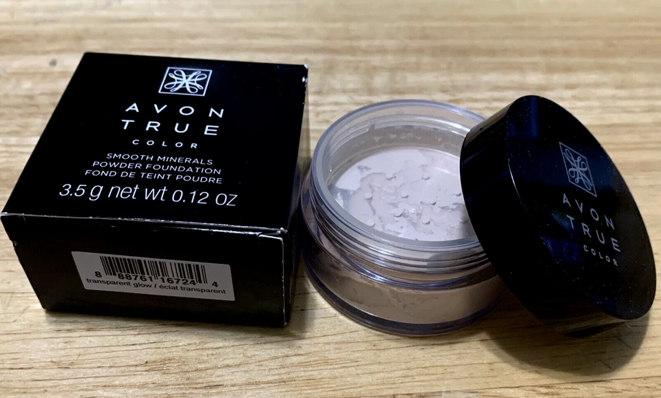 Avon Smooth Minerals Powder Foundation TRANSPARENT GLOW - New & Sealed - Image 3 of 3