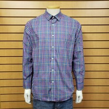 Penguin Heritage Slim Fit Plaid Button Down Shirt Men s 15.5 32/33