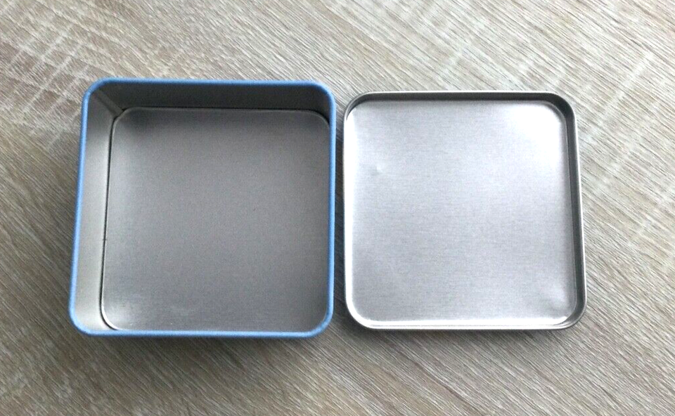 Empty Fossil Watch Box Tin Girl in Hat Shop Design Vintage 2000 eBay