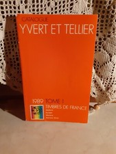 Catalogo Di Francobolli Yvert Et Tellier 1989 Tome 1