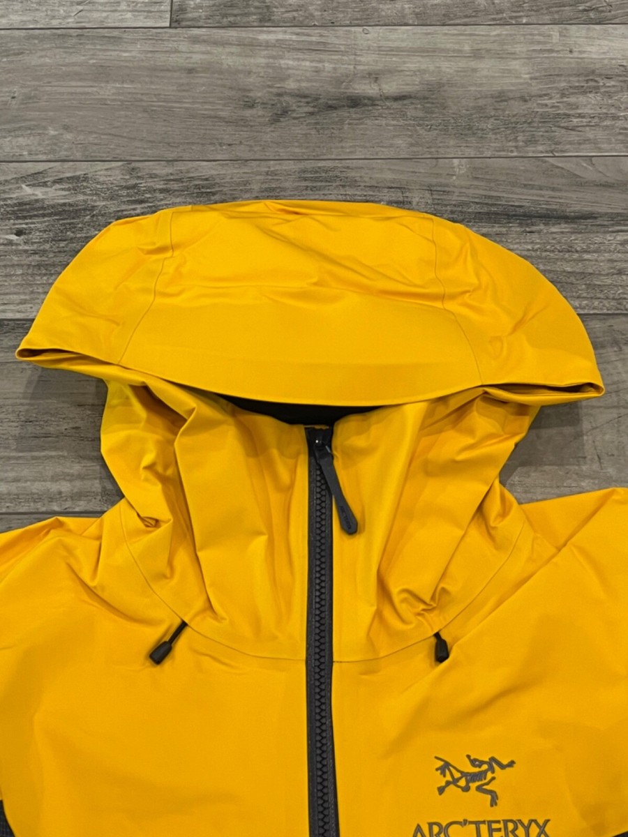 NWT Mens Arc'teryx Alpha Goretex Hooded Waterproof Shell Jacket sz