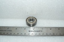 NICE 1621 BALL BEARING DOUBLE SEALED STEEL 1-3/8" OD X 1/2" ID X 3/8" THICK