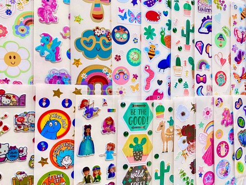 35 Mxd Themes Full Sheets Stickers, Bulk stickers for Kids children Teens - Picture 20 of 20