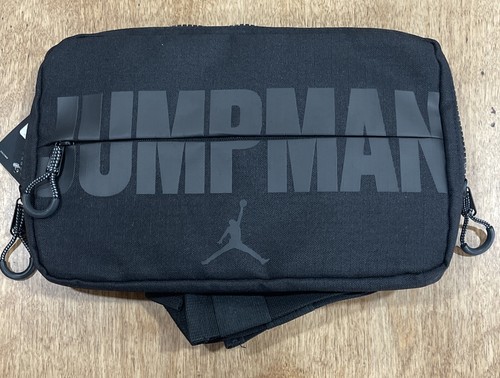 BRANDNEU MIT ETIKETT AIR JORDAN JUMPMAN CHEST RIG SCHWARZ