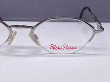 Paloma Picasse Eyeglasses Frames Woman Silver Oval Metal 8334 Germany
