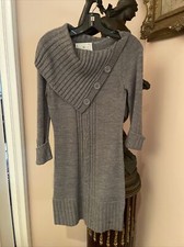 ENERGIE Gray sweater dress size medium