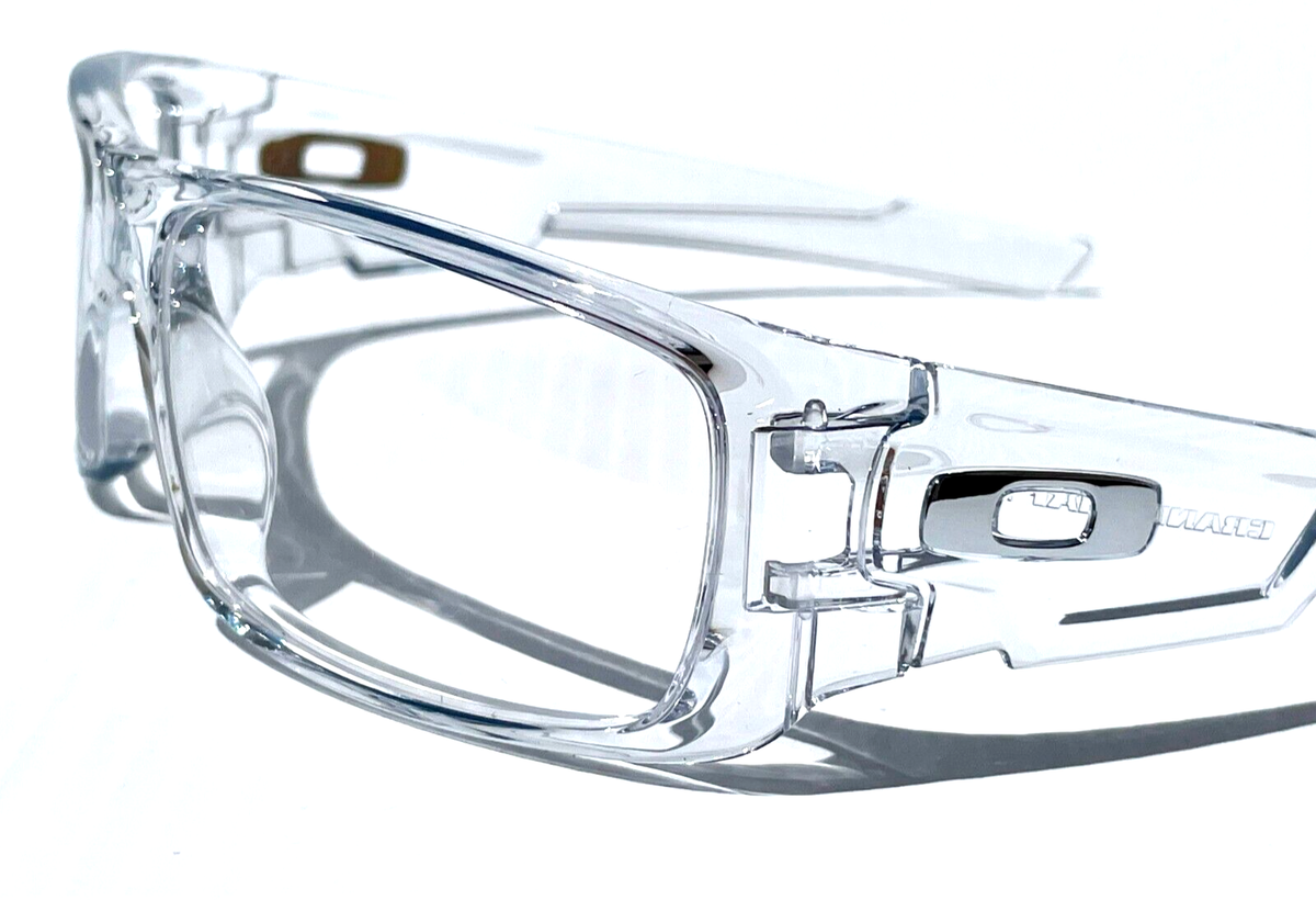 NEW OAKLEY CRANKSHAFT Shiny Clear GALAXY Clear Iridium Lens