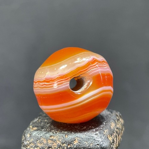 Old Tibetan Nepalese Himalayan Ancient  eye Old Dzi Talisman Beads Amulet - Foto 3 di 10