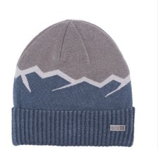 Gorro tejido montaña 686 para hombre (azul orión) M2WBNE05-OBLU