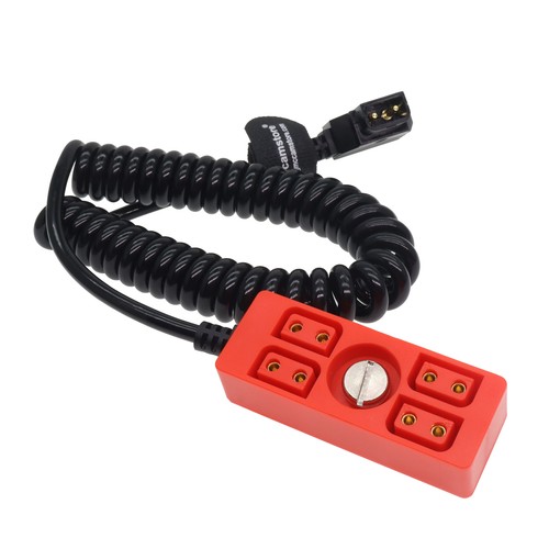 Cable en espiral de alimentación divisor de grifo D, receptáculo eléctrico Ptap divisor Dtap 10A máximo - Imagen 3 de 6