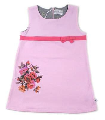 Kleid / Tunika mit Blumen / Gr. 104 Mädchen / Rosa / Ducky Beau / UVP 29,95 EUR - Bild 1 von 3