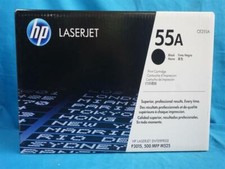 HP 55A CE255A LaserJet Enterprise Black Toner Cartridge NEW NIB Fast Shipping