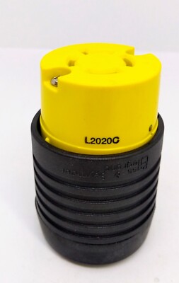 Legrand Pass Seymour L2020C 20A 600V Industrial Lock TurnLok Plug FREE SHIP b