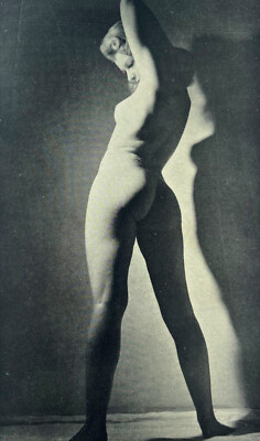 Aktstudie 1942 von R L Clancy