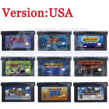 Cartuccia gioco Super Mario GBA Super Mario Series Advance Bros Kart per GBA/SP/DS