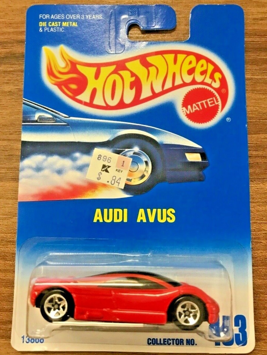 Hot Wheels Audi Avus #453 HW '92 Series Red VHTF!