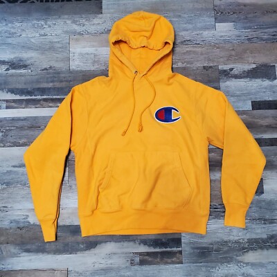 Champion Reverse Weave Gold Yellow Size Medium Heavyweight