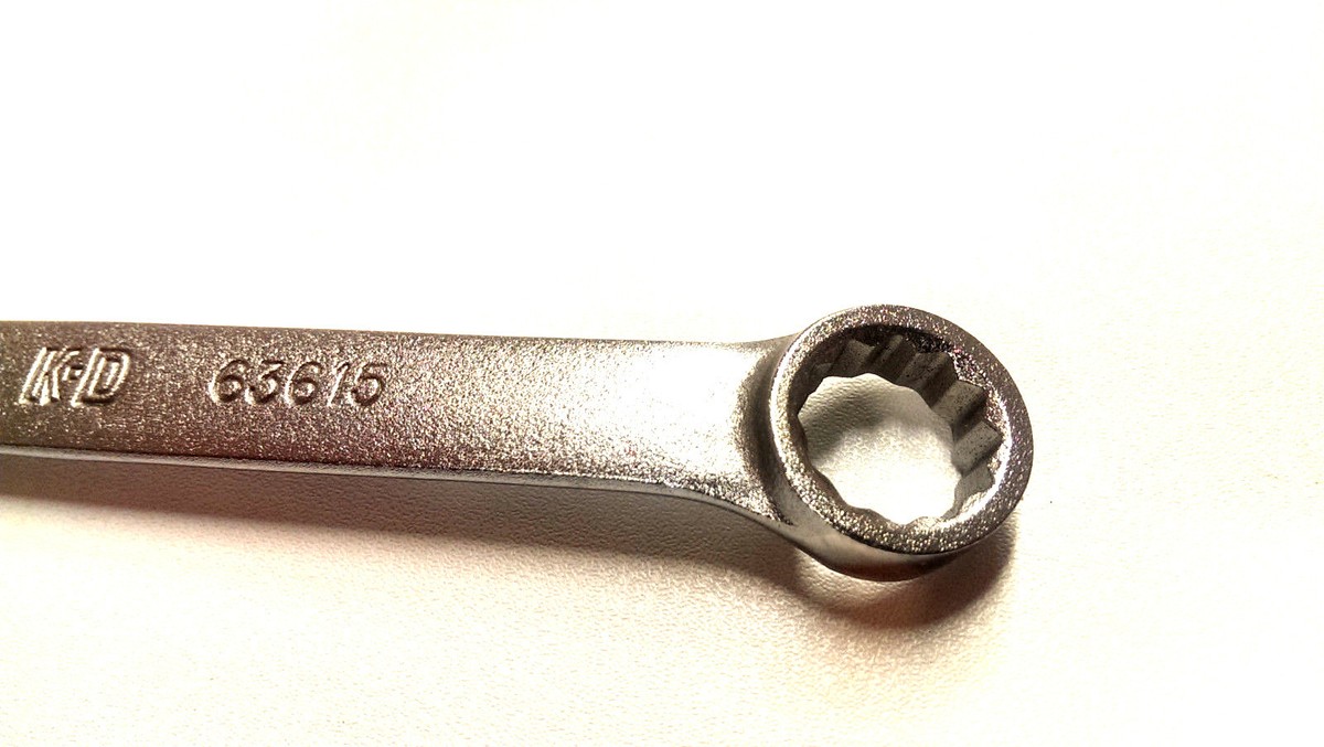 KD 63615 FORGED ALLOY 15mm Open-Closed End Wrench 12pt