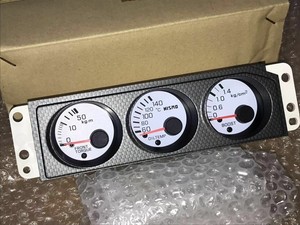 Nissan Skyline R33 Gtr Gt R Nismo Triple Gauge Din Dash Interior Bncr33 95 98 Ebay