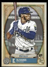 2021 Topps Gypsy Queen Edward Olivares 4 RC Kansas City Royals
