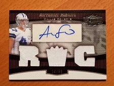 2006 Topps Triple Threads Anthony Fasano Rookie Jersey Auto Cowboys #'d 14/99