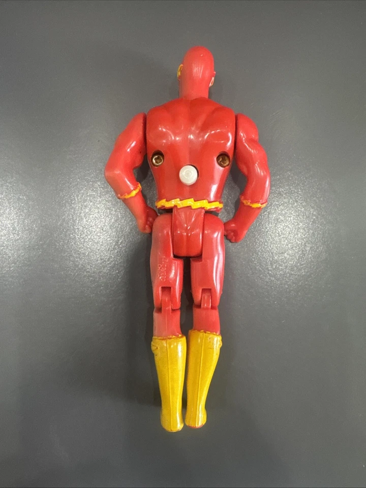 Figura de acción vintage ToyBiz The Flash DC Super Powers 1990 5 pulgadas rara🔥 Foto 2 de 2