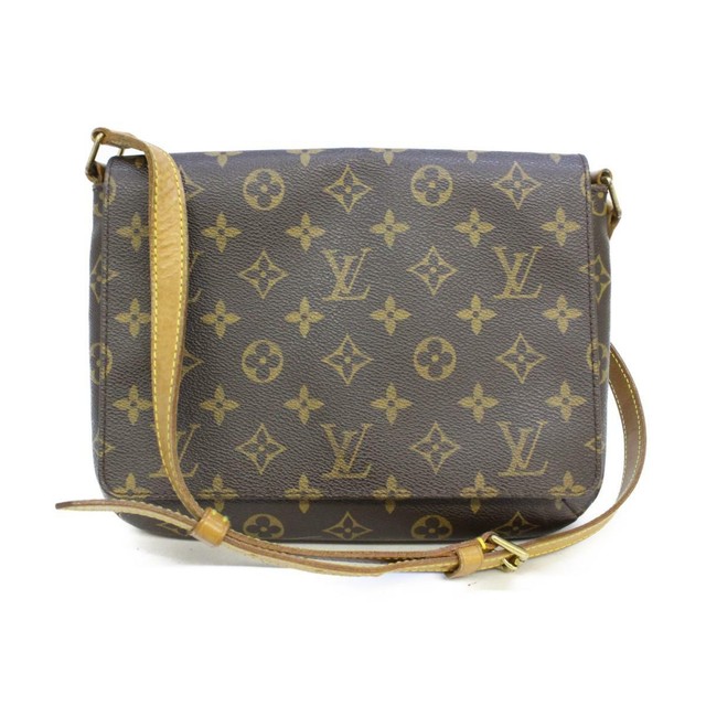 LOUIS VUITTON Musette Tango Long Shoulder Crossbody Bag M51388 Monogram Used LV | eBay