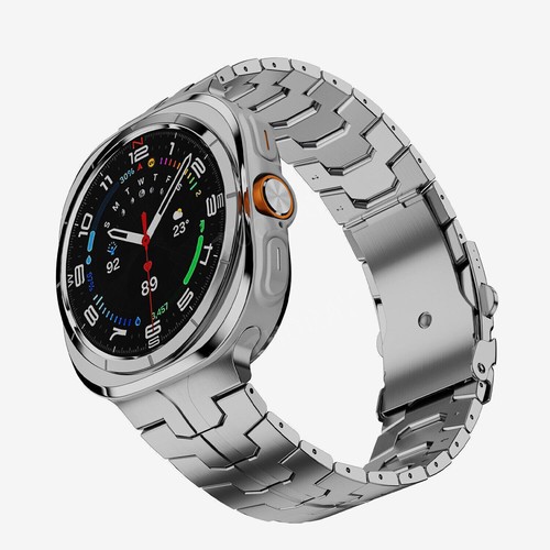 Für Samsung Watch Ultra 47mm Luxus Edelstahl Gliederband Armband Neu - Bild 18 von 26