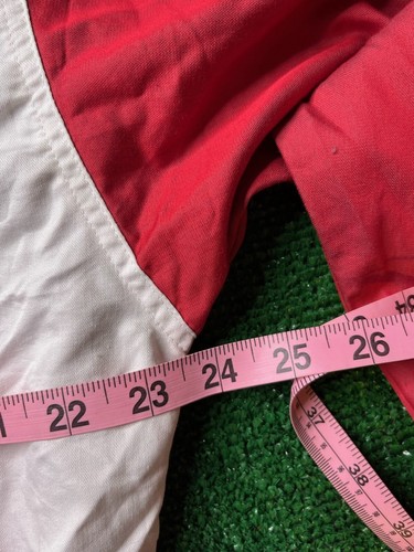 cerruti 1881 sport red and white windbreaker size large - Picture 5 of 6