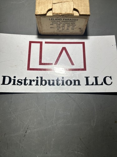 Leland Faraday Lf10500 Transformer 50Va Pri-Com-120 208 240V Sec- Com 2.5 12 24V