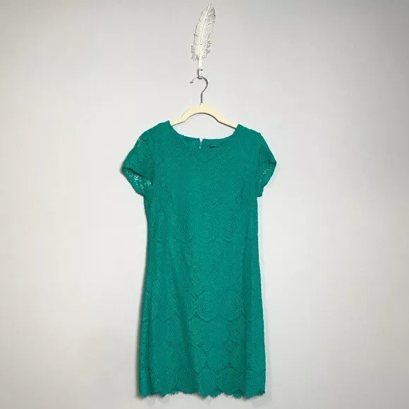 Laundry by shelli segal top scallop trim lace dress