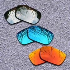 US Silver Blue Red Polarized Replacement Lenses For-Spy Optic Dirk